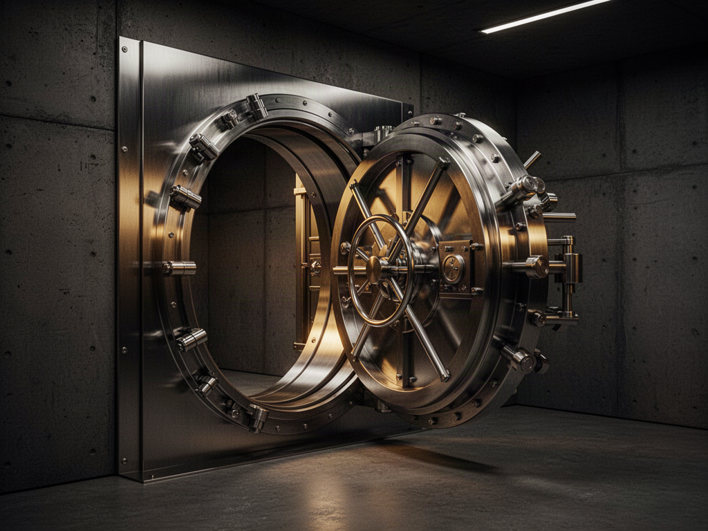 Secure vault interior